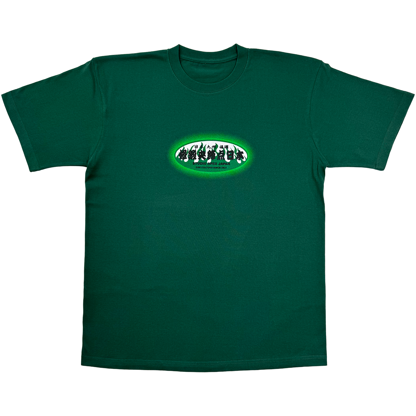 FLAME TEAM TEE (GREEN)
